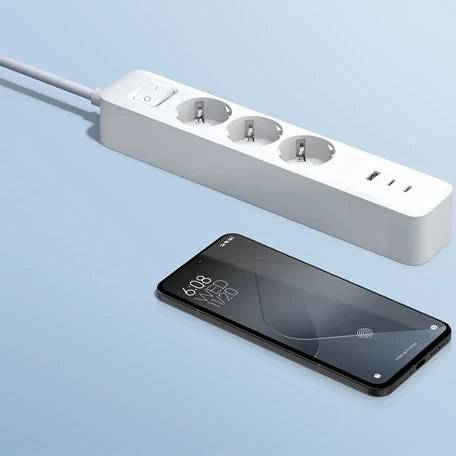چند راهی برق و محافظ ولتاژ شیائومی Xiaomi Power Strip